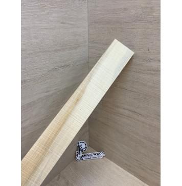 Клён Американский Волнистый заготовка накладки для электрогитары Радиал АА Волна ААА 10х69-64х495 мм-6