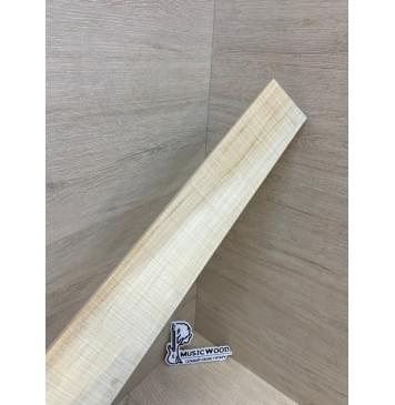 Клён Американский Волнистый заготовка накладки для электрогитары Радиал АА Волна ААА 10х69-64х495 мм-11