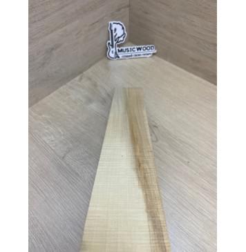 Клён Американский Волнистый заготовка накладки для электрогитары Радиал АА Волна ААА 10х69-64х495 мм-7