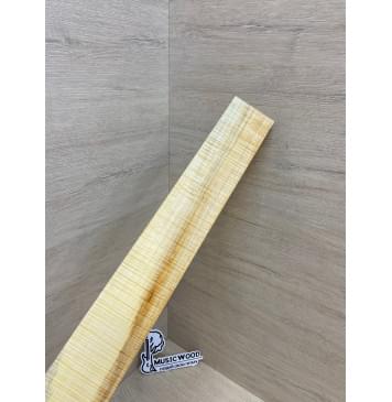 Клён Американский Волнистый заготовка накладки для электрогитары Радиал АА Волна ААА 10х69-64х495 мм-0