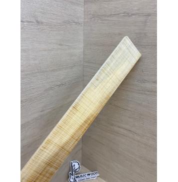 Клён Американский Волнистый заготовка накладки для электрогитары Радиал АА Волна ААА 10х69-64х495 мм-19