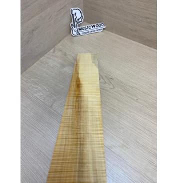 Клён Американский Волнистый заготовка накладки для электрогитары Радиал АА Волна ААА 10х69-64х495 мм-18