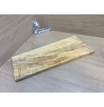 Клён Американский Волнистый заготовка на топ Смешанный ААА Волна АА 18х177-147х420 мм (1 шт под распил) АКЦИЯ-11
