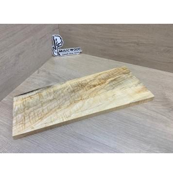 Клён Американский Волнистый заготовка на топ Смешанный ААА Волна АА 18х177-147х420 мм (1 шт под распил) АКЦИЯ-10