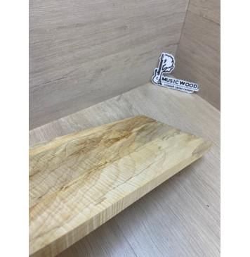 Клён Американский Волнистый заготовка на топ Смешанный ААА Волна АА 18х177-147х420 мм (1 шт под распил) АКЦИЯ-5