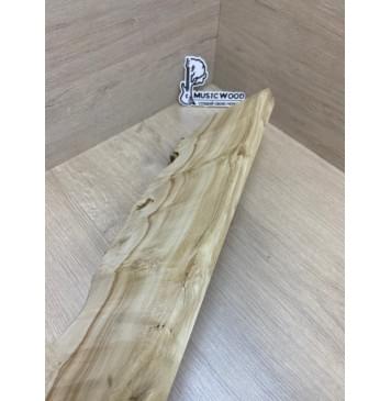 Клён Американский Каповый заготовка на топ под заливку Смешанный А Кап АА 24.5х160-110х495 мм - (1шт под распил) Уценка-трещина-7