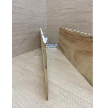 Клён Американский Волнистый (шлифованный) заготовка на топ Смешанный ААА Волна А 5х180х525 мм - 2 шт. (книжкой) Уценка-изогнутый-7