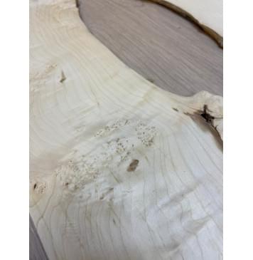 Клён Американский Каповый заготовка на топ под заливку Смешанный ААА 10х155-125х465-430 мм - 2шт.(книжкой)-1