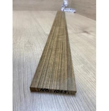 Овенгкол заготовка накладки для бас-гитары Радиал АА 9х73-63х770 мм -2