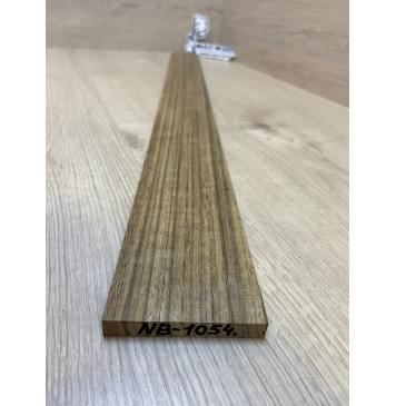 Овенгкол заготовка накладки для бас-гитары Радиал ААА 10х73-63х770 мм -1