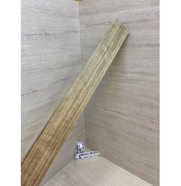 Овенгкол заготовка накладки для бас-гитары Радиал ААА 10х73-63х770 мм -10