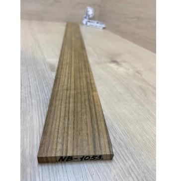 Овенгкол заготовка накладки для бас-гитары Радиал ААА 9х73-63х770 мм -1