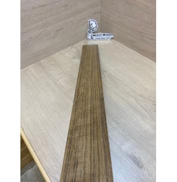 Овенгкол заготовка накладки для бас-гитары Радиал ААА 9х73-63х770 мм -3