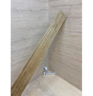 Овенгкол заготовка накладки для бас-гитары Радиал ААА 9х73-63х770 мм -9