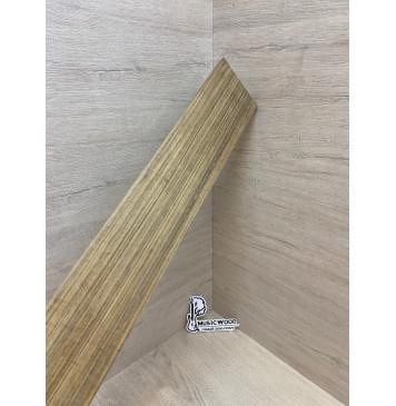 Овенгкол заготовка накладки для бас-гитары Радиал АА 10х108-100х745 мм -11