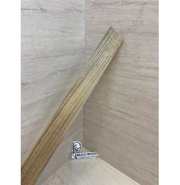 Овенгкол заготовка накладки для электрогитары Радиал АА 9.5х57-52х555 мм-0