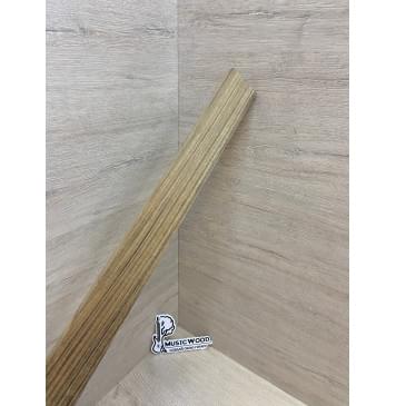 Овенгкол заготовка накладки для электрогитары Радиал АА 9.5х57-52х555 мм-10