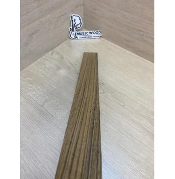 Овенгкол заготовка накладки для электрогитары Радиал АА 9.5х57-52х555 мм-6