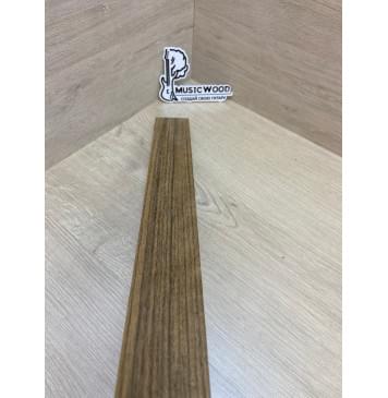 Овенгкол заготовка накладки для электрогитары Радиал ААА 9х58-52х560 мм-7