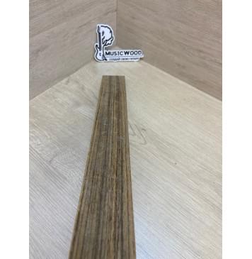 Овенгкол заготовка накладки для электрогитары Радиал ААА 9х58-52х560 мм-5