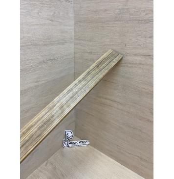 Овенгкол заготовка накладки для электрогитары Радиал ААА 9х58-52х560 мм-10