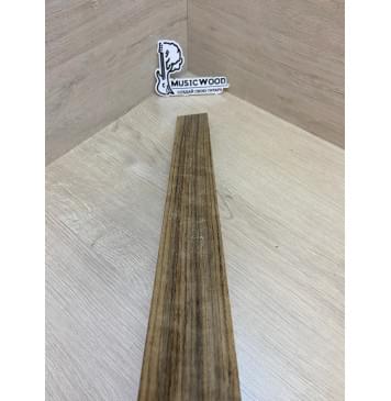 Овенгкол заготовка накладки для электрогитары Радиал ААА 9х58-52х560 мм-9