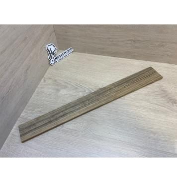 Овенгкол заготовка накладки для электрогитары Радиал ААА 9.3х69-57х560 мм-0