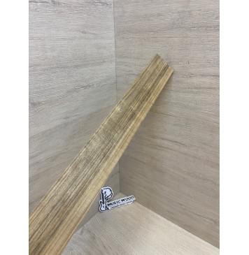 Овенгкол заготовка накладки для электрогитары Радиал ААА 9.3х69-57х560 мм-10