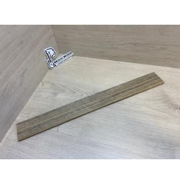 Овенгкол заготовка накладки для электрогитары Радиал ААА 9.5х61х545 мм-0