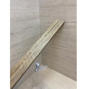 Овенгкол заготовка накладки для электрогитары Радиал ААА 9.5х61х545 мм-3