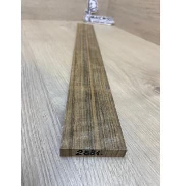 Овенгкол заготовка накладки для электрогитары Радиал ААА 10х61х545 мм-1