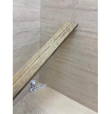 Овенгкол заготовка накладки для электрогитары Радиал ААА 10х61х545 мм-7