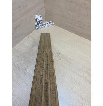 Овенгкол заготовка накладки для электрогитары Радиал ААА 10х61х545 мм-5