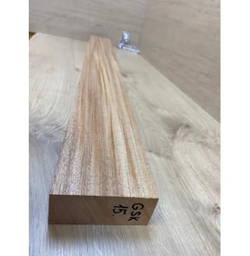 Махагон Кая заготовка для сквозного грифа гитары Радиал АА 47.5х111х1080 мм-1