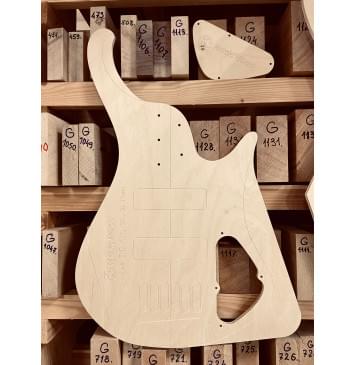 Ibanez EHB 6str, 35", 24 Frets, комплект для фрезеровки гитары, фанера 8мм Ibanez EHB 6str, 35", 24 Frets, комплект для фрезеровки гитары, фанера 8мм-3
