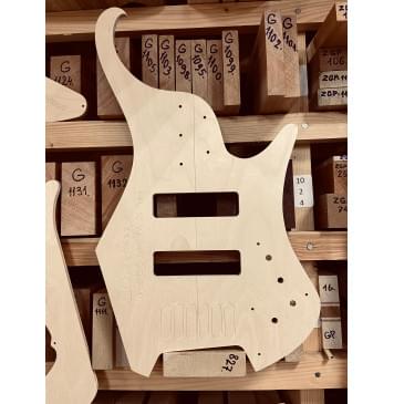 Ibanez EHB 6str, 35", 24 Frets, комплект для фрезеровки гитары, фанера 8мм Ibanez EHB 6str, 35", 24 Frets, комплект для фрезеровки гитары, фанера 8мм-4