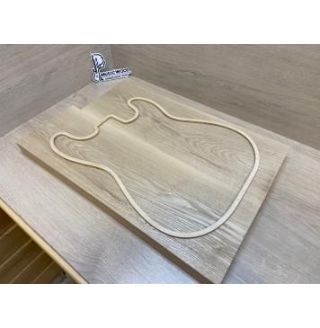 Ясень Дальневосточный Заготовка корпуса Тангент А 42,5х187х570-535 мм, 2 шт, 684 кг/м3-0