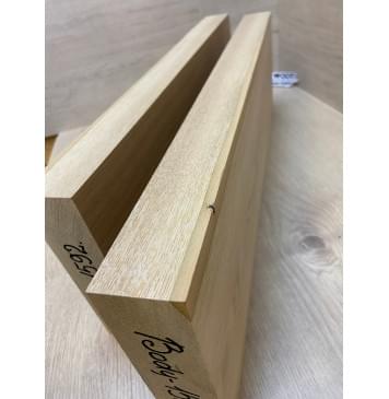 Ясень Дальневосточный Легкий Заготовка корпуса Тангент АА 45х180х560-545 мм, 2 шт, 573 кг/м3-8