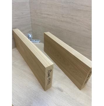 Ясень Дальневосточный Легкий Заготовка корпуса Тангент А 45х187х510-455 мм, 2 шт, 593 кг/м3-3