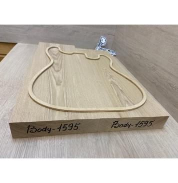 Ясень Дальневосточный Заготовка корпуса Тангент АА 45,3х183х560-515 мм, 2 шт, 629 кг/м3-6