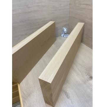 Ясень Дальневосточный Заготовка корпуса Тангент АА 45,3х183х560-515 мм, 2 шт, 629 кг/м3-4