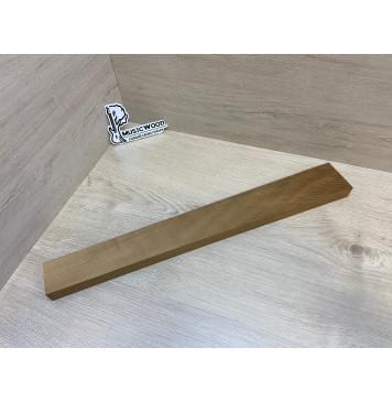 Клён Печёный 180гр заготовка гифа для Безголовой гитары Смешанный АА 26х71-55х555 мм-8