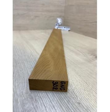 Клён Печёный 180гр заготовка гифа для Безголовой гитары Смешанный АА 26х71-55х555 мм-2