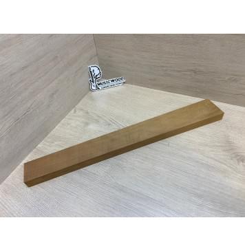 Клён Печёный 180гр заготовка гифа для Безголовой гитары Смешанный АА 26х71-55х555 мм-9