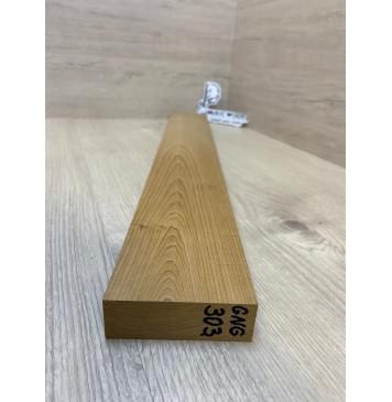 Клён Печёный 180гр заготовка гифа для Безголовой гитары Смешанный АА 27х82х610 мм-1