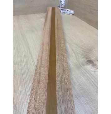 Махагон Кая/Клён Печёный 180 гр заготовка для переклеенного грифа электрогитары Радиал АА 48.5х(30.5-17.5-30.5)х715 мм - из 3х частей-5