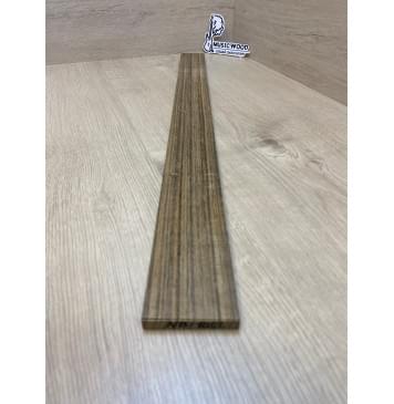 Овенгкол заготовка накладки для бас-гитары Радиал А 10.5х70-60х770 мм-5