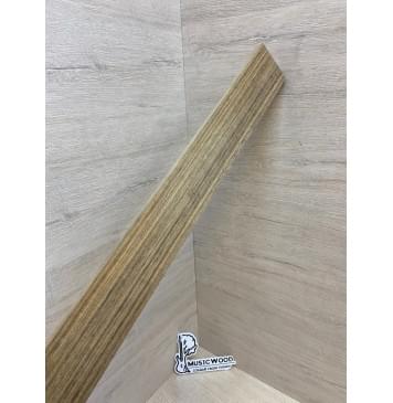 Овенгкол заготовка накладки для бас-гитары Радиал А 10х71-61х770 мм-0