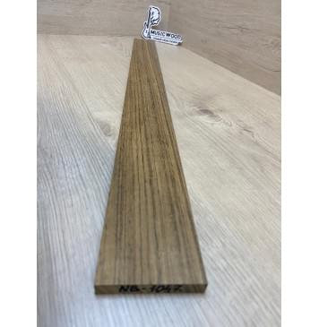 Овенгкол заготовка накладки для бас-гитары Радиал АА 9.5х72-62х755 мм-2