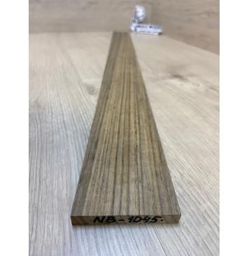 Овенгкол заготовка накладки для бас-гитары Радиал АА 9х72-62х755 мм-1